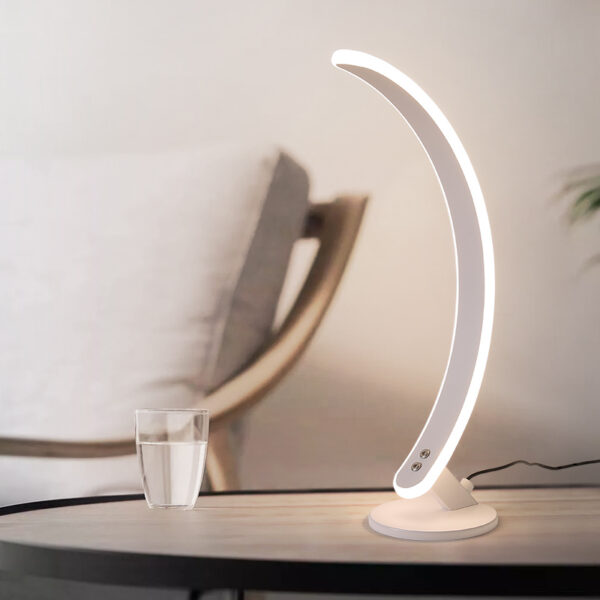 Custom design curve lamps (white)