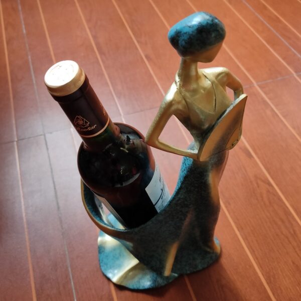 Beauty Girl Resin Wine Rack - Image 3
