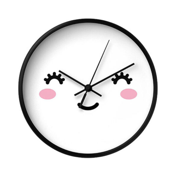 Cute Happy Eyes Children Wall Clock - Image 2
