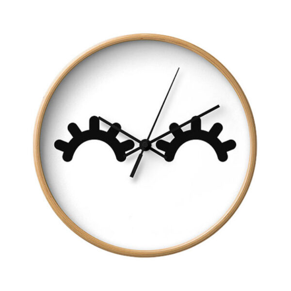 Cute Happy Eyes Children Wall Clock - Image 4