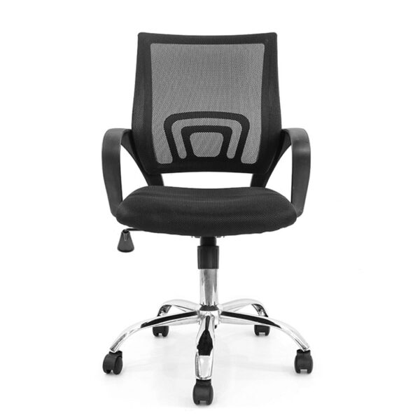 Mesh staff chair / Computer desk task office chair (Yellow) - Image 2