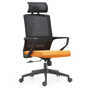 Ergonomic Luxury Funiture Office Chair (Orange)