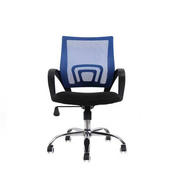 Mesh staff chair / Computer desk task office chair (Yellow) - Image 4