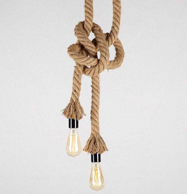 Rope Pendant Light - Image 2