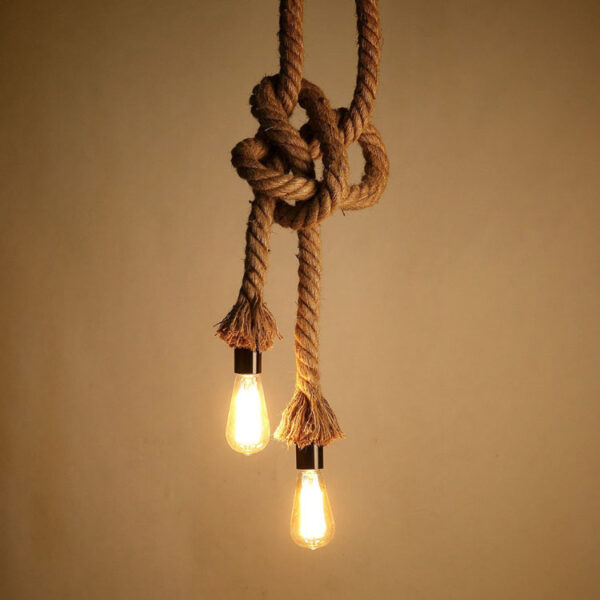 Rope Pendant Light - Image 3