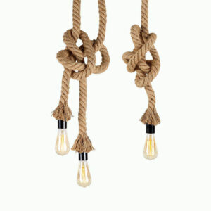 Rope Pendant Light
