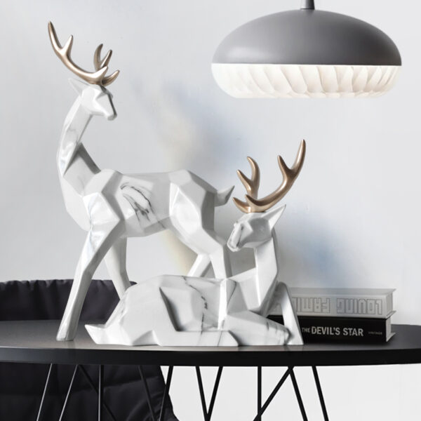 Standing Deer Statue sculpture