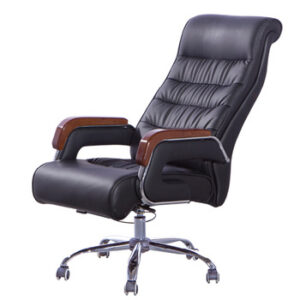 Boss Leather Recliner Office Chair (black)