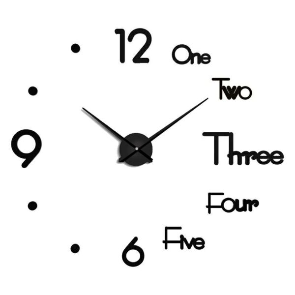 Fashion 3D Wall Clock