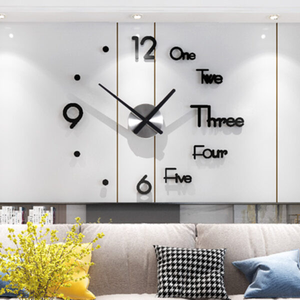 Fashion 3D Wall Clock - Image 4