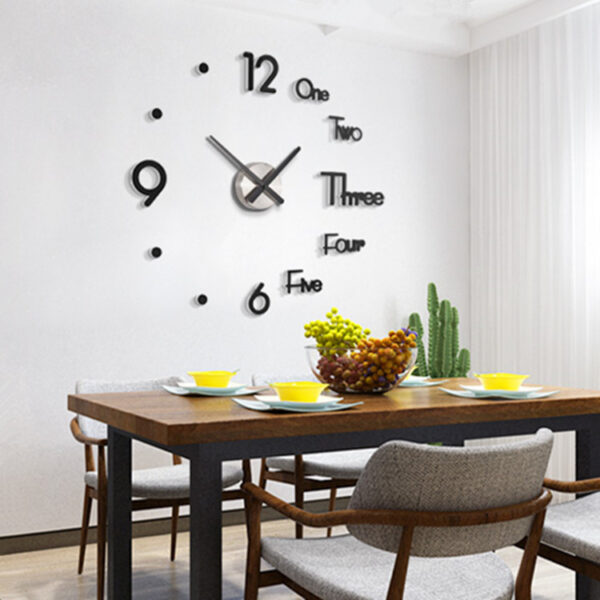Fashion 3D Wall Clock - Image 2