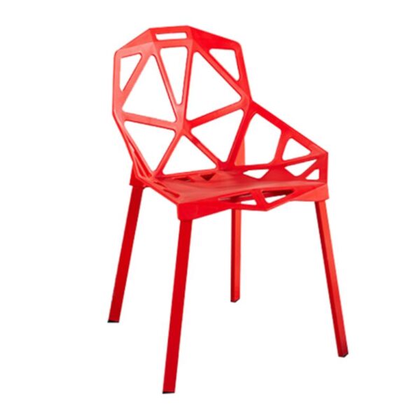 Modern Dining Room PP Chair (red)