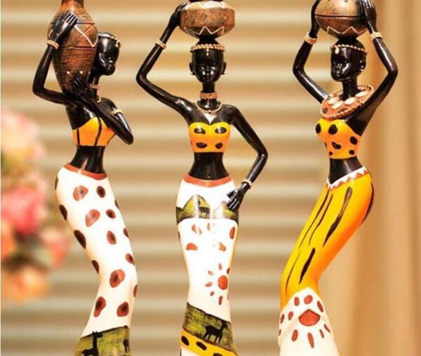 Creative vintage Gift African Girls Bee Pendants - Image 2