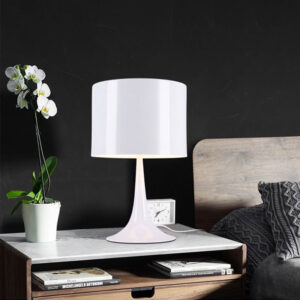 Bedside Table Lamp (white)