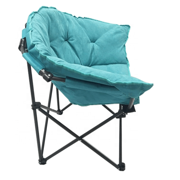 Portable folding moon chairs (Turquoise)